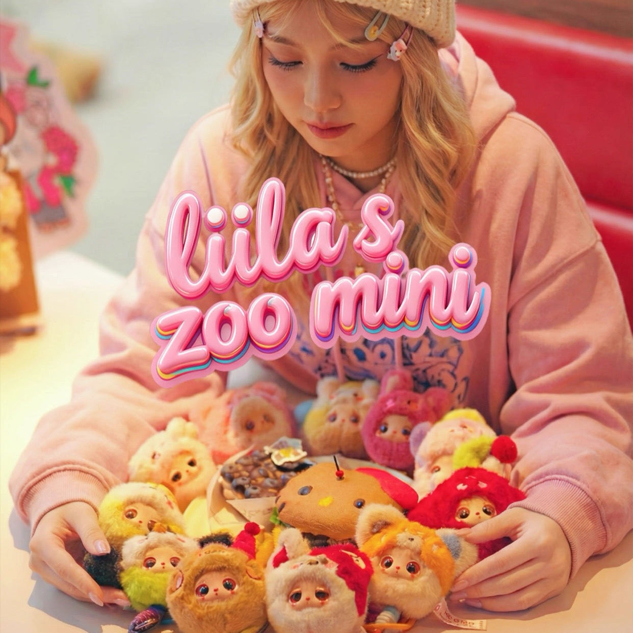 【K-02】Liila’s Zoo Mini Phone Lanyard