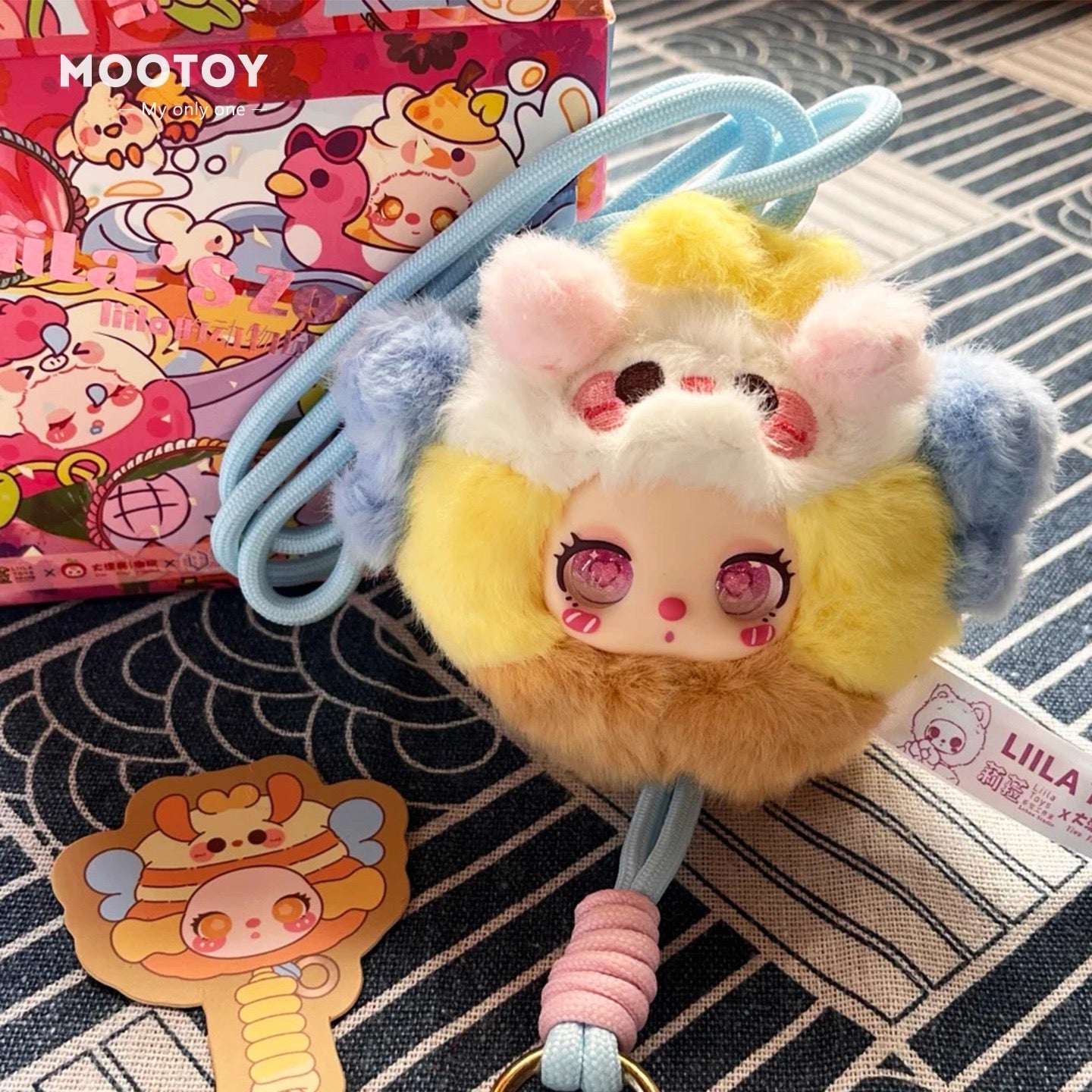 【K-02】Liila’s Zoo Mini Phone Lanyard